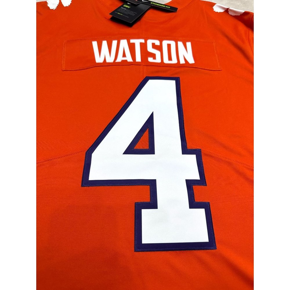 Nike Clemson Tiger Deshaun Watson stitched Mens Jersey MEN LARGE BV7379-888 NEW - Picture 4 of 10